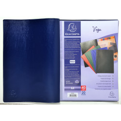 Protège-documents PVC - 40 vues - Vega opaque - A4