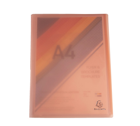 Protège-documents en polypropylène semi rigide Chromaline Pastel 60 vues - A4