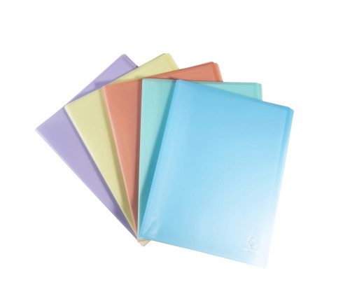 Protège-documents en polypropylène semi rigide Chromaline Pastel 60 vues - A4
