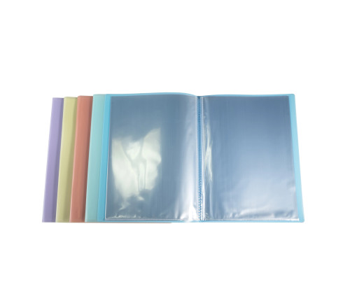 Protège-documents en polypropylène semi rigide Chromaline Pastel 60 vues - A4