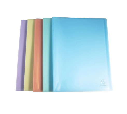 Protège-documents en polypropylène semi rigide Chromaline Pastel 60 vues - A4