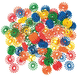Jeu de construction crémaillère 80 pièces