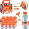 Valise 16 petits pots adhésive hypoallergénique + recharge 500g