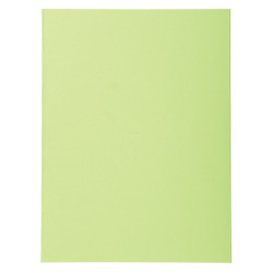 Paquet de 100 chemises 220g FOREVER, format 24x32 cm, vert pré