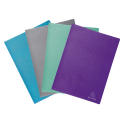 Protège-documents couverture carte semi rigide Teksto 40 vues - A4