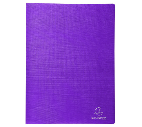 Protège-documents couverture carte semi rigide Teksto 40 vues - A4