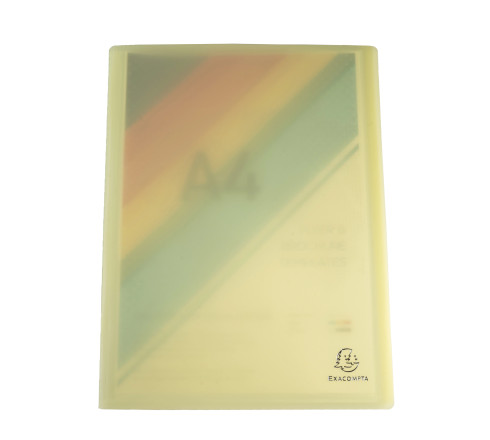 Protège-documents en polypropylène semi rigide Chromaline Pastel 120 vues - A4