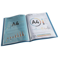 Protège-documents en polypropylène rigide recyclé Maïa 40 vues - A4