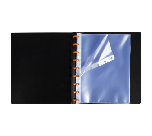 Protège-documents à anneaux avec pochettes détachables - 60 vues Exactive - A5