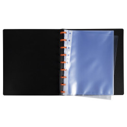 Protège-documents à anneaux avec pochettes détachables - 60 vues Exactive - A5