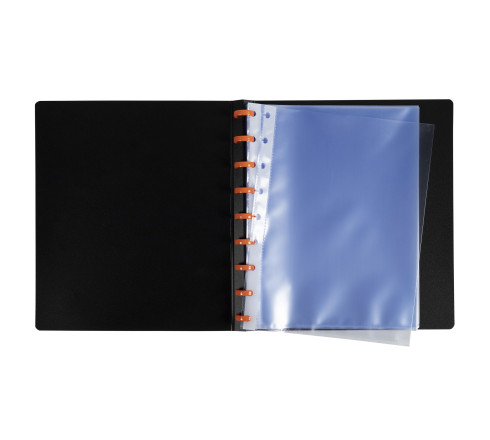 Protège-documents à anneaux avec pochettes détachables - 60 vues Exactive - A5