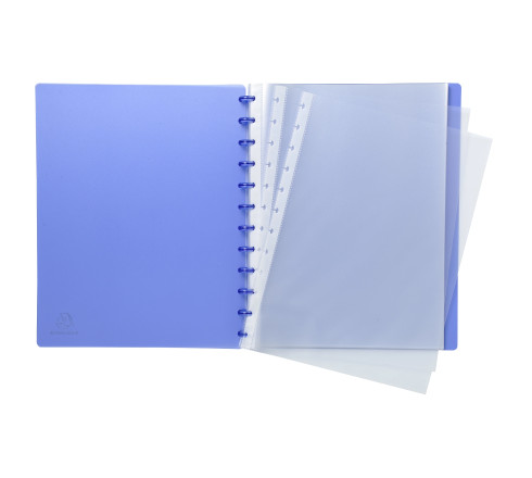 Protège-documents à anneaux et pochettes détachables 60 vues - A4