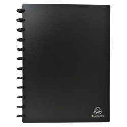 Porte-cartes de visite à anneaux et pochettes détachables A4