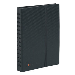 Porte cartes de visite à pochettes détachables Exacard 120 cartes Exactive® - 20x14,5cm