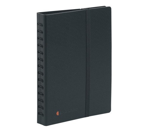 Porte cartes de visite à pochettes détachables Exacard 120 cartes Exactive® - 20x14,5cm