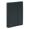 Porte cartes de visite à pochettes détachables Exacard 120 cartes Exactive® - 20x14,5cm