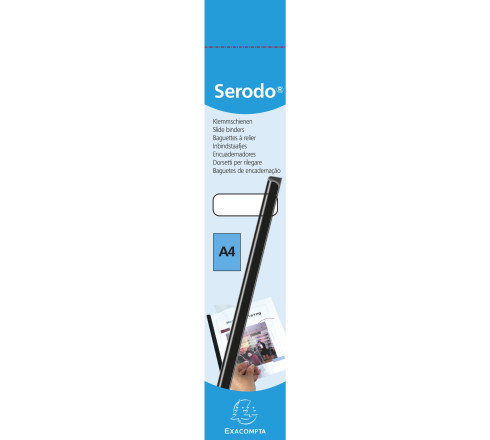 Boite de 25 baguettes à relier 3mm capacité 30 feuilles A4