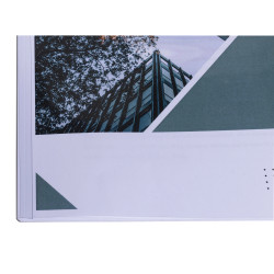 Boite de 25 baguettes à relier 6mm capacité 60 feuilles - A4