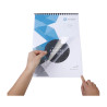 Boite 100 reliures spirales plastique 8mm
