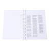 Boite 100 reliures spirales plastique 12mm