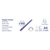 Boite 100 reliures spirales plastique 16mm