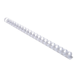 Boite 100 reliures spirales plastique 16mm
