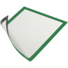 Sachet de 5 cadres d'affichage A4 magnétique vert
