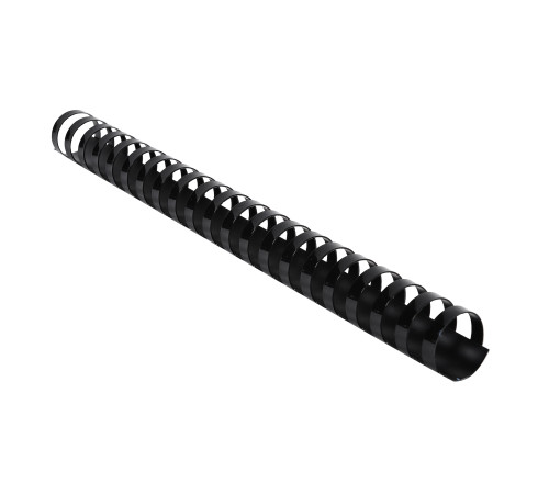 Boite 50 reliures spirales plastique 25mm