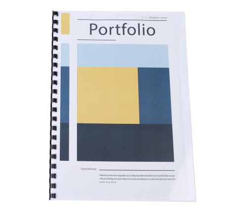 Boite 25 reliures spirales plastique 8mm