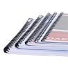 Boite 25 reliures spirales plastique 8mm