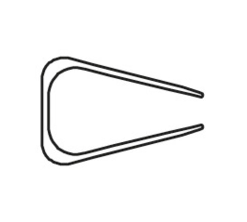 Boite de 25 baguettes à relier 9mm capacité 90 feuilles - A4