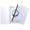Sachet de 10 chemises de présentation pour relier avec Serodo PVC lisse 20x100e - A4