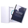 Sachet de 10 chemises de présentation pour relier avec Serodo PVC lisse 20x100e - A4