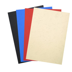 Paquet de 100 couvertures Grain cuir pour reliure A4