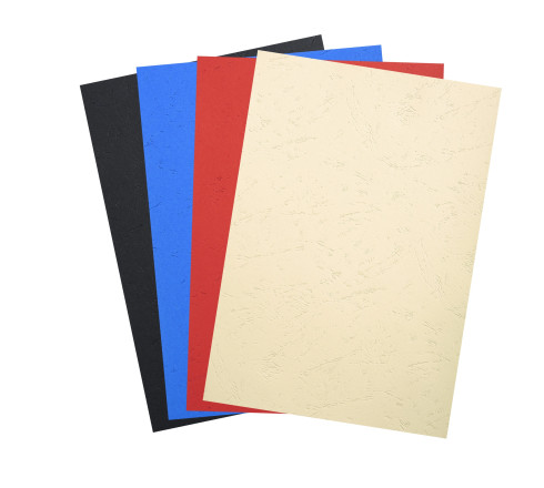 Paquet de 100 couvertures Grain cuir pour reliure A4