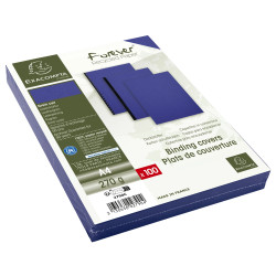 Paquet de 100 couvertures Grain cuir pour reliure A4