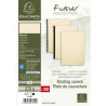 PAQUET DE 100 COUVERTURES GRAIN CUIR POUR RELIURE A3