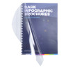 Boite de 100 plats pour relier PVC 15x100e - A4