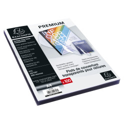 Boite de 100 plats pour relier PVC 30x100e - A4