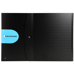 Classeur de présentation Exashow en polypropylène 4 anneaux 30mm Exactive® - A3