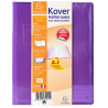 Protège-cahier translucide Kover® - 17x22cm