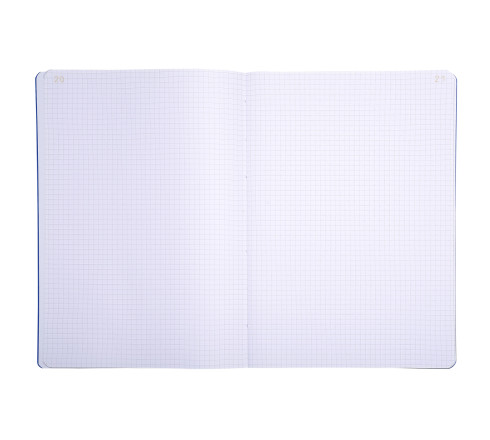 Piqûre 297X210 Quadrillé 100 pages foliotées