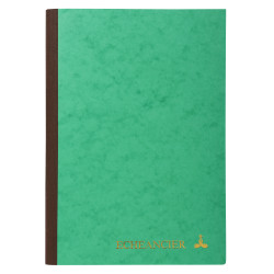 Piqûre Echéancier avec des touches vernies - Dimensions 29,7 X 21 cm - 96 pages - papier intérieur 90g - couverture souple