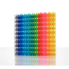 Paquet de 100 cubes translucides 2cm