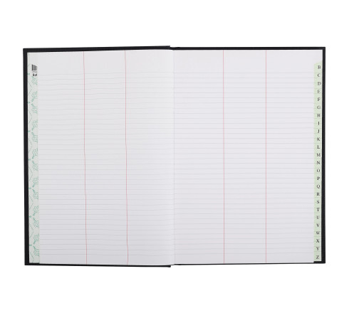 Registre 297X210 Répertoire travers 200 pages
