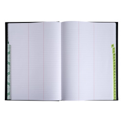 Registre 297X210 Répertoire travers 300 pages