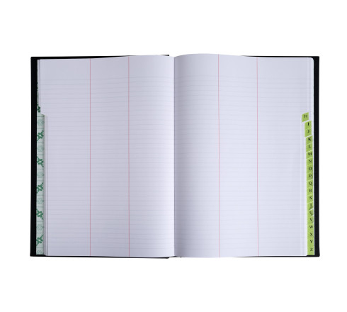Registre 297X210 Répertoire travers 300 pages
