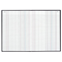 Registre 340X225 Journal avec répertoire de fin 600 pages foliotées