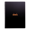 Cahier RHODIACTIVE Notebook 160 pages perforées, couverture polypropyl