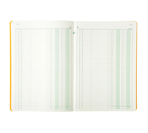 Piqûre 29,7x21cm journal folioté 80pages